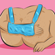 Image for article titled The Sling I Wear On My Mangled Arm Smells Like Ass, Please Help